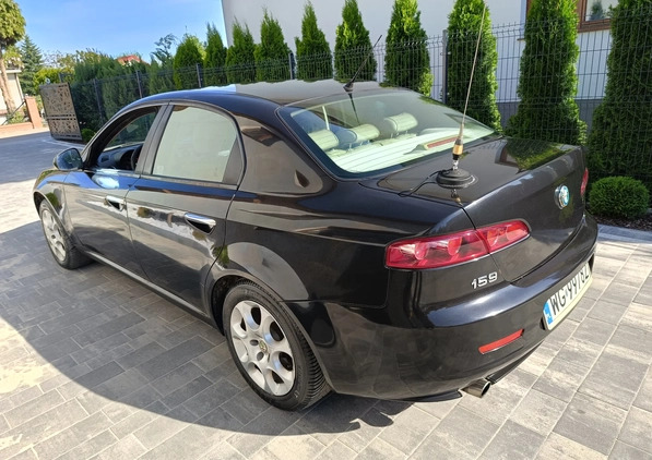 Alfa Romeo 159 cena 9999 przebieg: 263000, rok produkcji 2007 z Dąbie małe 29